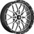 MSA M45 14x7 Machined Black Wheel MSA M45 Portal 4x137  10 M45-04737