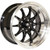 MST MT11 17x9 Black Machined Wheel MST MT11 5x100 5x4.5 20 11-7917-20-BLKL