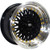 MST MT13 15x8 Black Machined Gold Wheel MST MT13 4x100 4x4.25 20 13-5881-20-BKGL