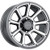 Vision Turbine 18x9 Gray Machined Wheel Vision Turbine 353 6x135 18 353-8936GMMF18