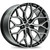 Vossen HF2 20x10.5 Machined Black Wheel Vossen HF2 5x112 45 HF2-0M23