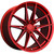 XXR 577 18x8.5 Red Wheel XXR 577 5x4.5  35 577886580