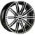 NS NS1601 18x8 Black Machined Wheel NS NS1601 5x100 5x4.5 40 NS1601188026+40BMF