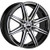 NS NS1603 16x7 Black Machined Wheel NS NS1603 5x100 5x4.5 38 NS1603167026+38BMF