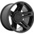 Fuel SFJ 20x9 Matte Black Wheel Fuel SFJ D763 6x135 6x5.5 1 D76320909850