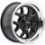 Ridler Style 610 20x8.5 Matte Black Wheel Ridler Style 610 610 5x4.75  0 610-2861MB