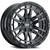 G-FX TR-24 18x9 Matte Black Wheel G-FX TR-24 6x5.5  0 T24 890-6139-00 MB
