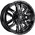 Fuel Sledge 20x9 Black Milled Wheel Fuel Sledge D595 6x120 6x5.5 20 D59520906957