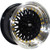 MST MT13 16x8 Black Machined Gold Wheel MST MT13 4x100 4x4.5 20 13-6816-20-BKGL