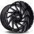 Hardrock Crusher 20x10 Black Milled Wheel Hardrock Crusher H704 8x6.5 -19 H704-201081119GBM