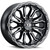 Vision Korupt 18x9 Black Milled Wheel Vision Korupt 405 8x170  -12 405-8970GBMS-12