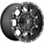 Fuel Krank 17x9 Black Fuel Krank Rim 6x135 & 6x139.7 +20 Offset D51717909857 D51717909857