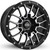 HD Offroad RTC 12x7 Machined Black Wheel HD Offroad RTC 4x137 10 RT12704610SBM