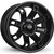 HD Offroad Hollow Point 12x7 Black Wheel HD Offroad Hollow Point 4x137 10 HP12704610SB