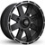 HD Offroad 8-Point 12x7 Black Machined Wheel HD Offroad 8-Point 4x115 10 EP12704410SB-L