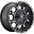 Fuel Krank 18x9 Black Fuel Krank Wheel 8x6.5 (8x165.1) +20 Offset D51718908257 D51718908257