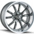 Ridler Style 650 18x8 Gray Wheel Ridler Style 650 5x5 0 650-8873G