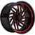 Xtreme Mudder XM-500 22x11 Black Red Wheel Xtreme Mudder XM-500 6x135  6x5.5 44 XM500221161356139744108BRM