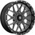 MSA M45 24x7 Black Milled Wheel MSA M45 Portal 4x156 0 M45-024756M