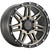 DX4 Rebel 17x8.5 Matte Bronze Wheel DX4 Rebel 6x4.5 0 X1278545066MBBK