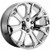 OE Performance 166 22x9 Chrome Wheel OE Performance 166 GMC Denali Replica 6x5.5 24 166C-2295824