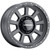 Vision OJOS 18x9 Satin Black Wheel Vision OJOS 350 8x6.5 12 350-8981SB12