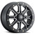 ITP Velocity Beadlock 14x7 Black Machined Wheel ITP Velocity Beadlock 4x137  25 57-41100