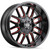 Mayhem Cogent 18x9 Black Red Wheel Mayhem Cogent 8107 6x135 6x5.5 0 8107-8937BTR