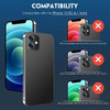 Latest Generation of 3D Tempered Glass Camera Protector & Lens Shield for Apple iPhone 12 iPhone Screen & Lens Protectors