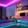 Smart Led Strip Kit, 10 Meters "2 Rolls x 5M", Wifi Controller & Music Interactive, Cuttable and Waterproof