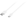 INSIGNIA 1.8m (6 ft.) USB A 2.0 to C Charge/Sync Cable - White