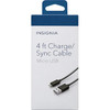 INSIGNIA 1.2m (4 ft.) USB-A to Micro USB Cable - Black