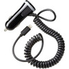 INSIGNIA Lightning Coiled Car Charger Adapter 9ft with USB Charging Port