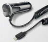 INSIGNIA Lightning Coiled Car Charger Adapter 9ft with USB Charging Port