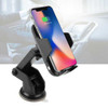 Wireless QI Car Charger Mount - Smart Infrared Sensor - For All Wireless Charging Compatible Smart Phones Mobile Accessories