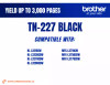 TN227BK COMPATIBLE