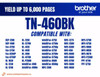 TN460 toner compatibility