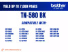 TN580 toner compatible