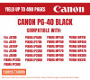 Canon pg 40 ink compatibility