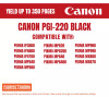 Canon pgi 220bk ink cartridge