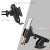 X12 Wireless Car Charger 15W Auto-Clamping Car Phone Holder Mount Wireless Charging