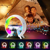 G6A Multifunctional Bluetooth Speaker RGB Light With 15w Fast Charging Wireless