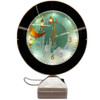 Stylish round clock with Islamic design, adding a unique artistic touch to any home or office