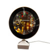 Stylish table clock blending tradition and modernity, perfect for Muslim households in Ramadan.