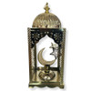 Gold-Plated LED Iron Lantern