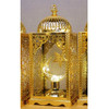 Gold plated LED Iron Lantern