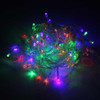 3x3 Meter Multicolor LED Curtain Lights with Waterfall/Snowing Effect, Waterproof PVC for Outdoor & Indoor Use Lighting & Decorations