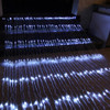 2x3 Meter White Color LED Curtain Lights with Waterfall/Snowing Effect - Waterproof PVC for Outdoor & Indoor Use