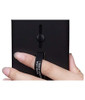 Samsung A21s Rubber Finger Holder Armor Case Metal Kickstand Portable Ring Cover Black Color