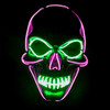 Halloween LED Skull Mask - Purple & Green Halloween